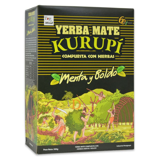 Yerba mate compuesta con menta y boldo